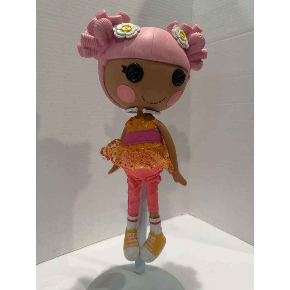 Lalaloopsy Flower Pot Blossom Doll 12 Full Size Pink Hair with Outfit for Kids